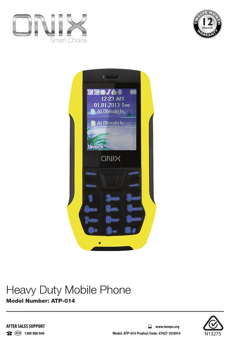 Onix ATP-014 User manual