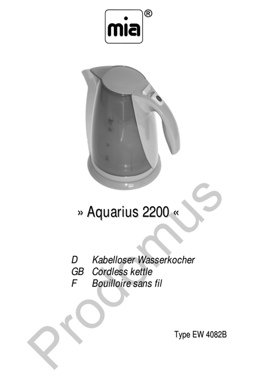 MIA Aquarius 2200 manual