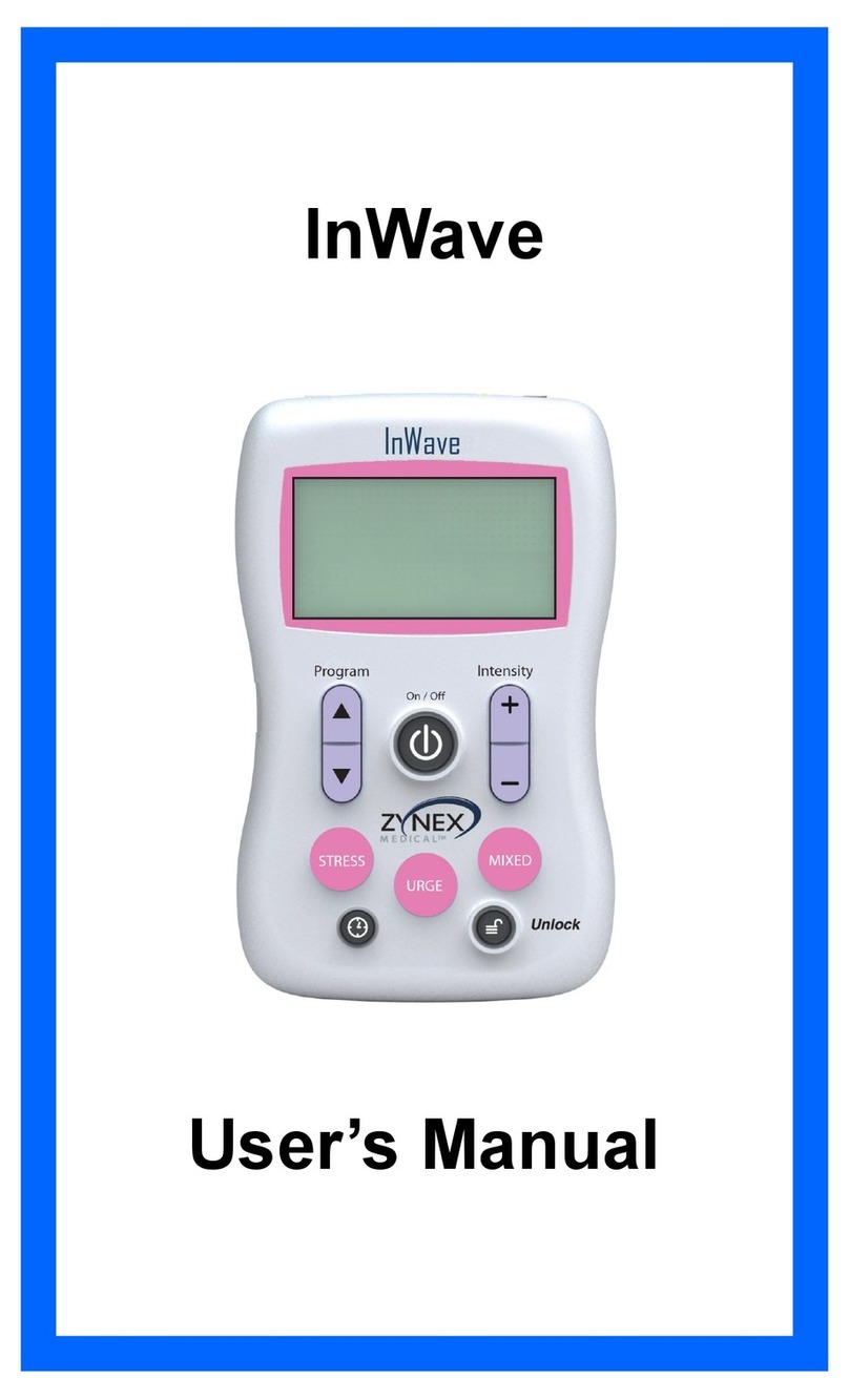 Zynex Medical InWave user manual