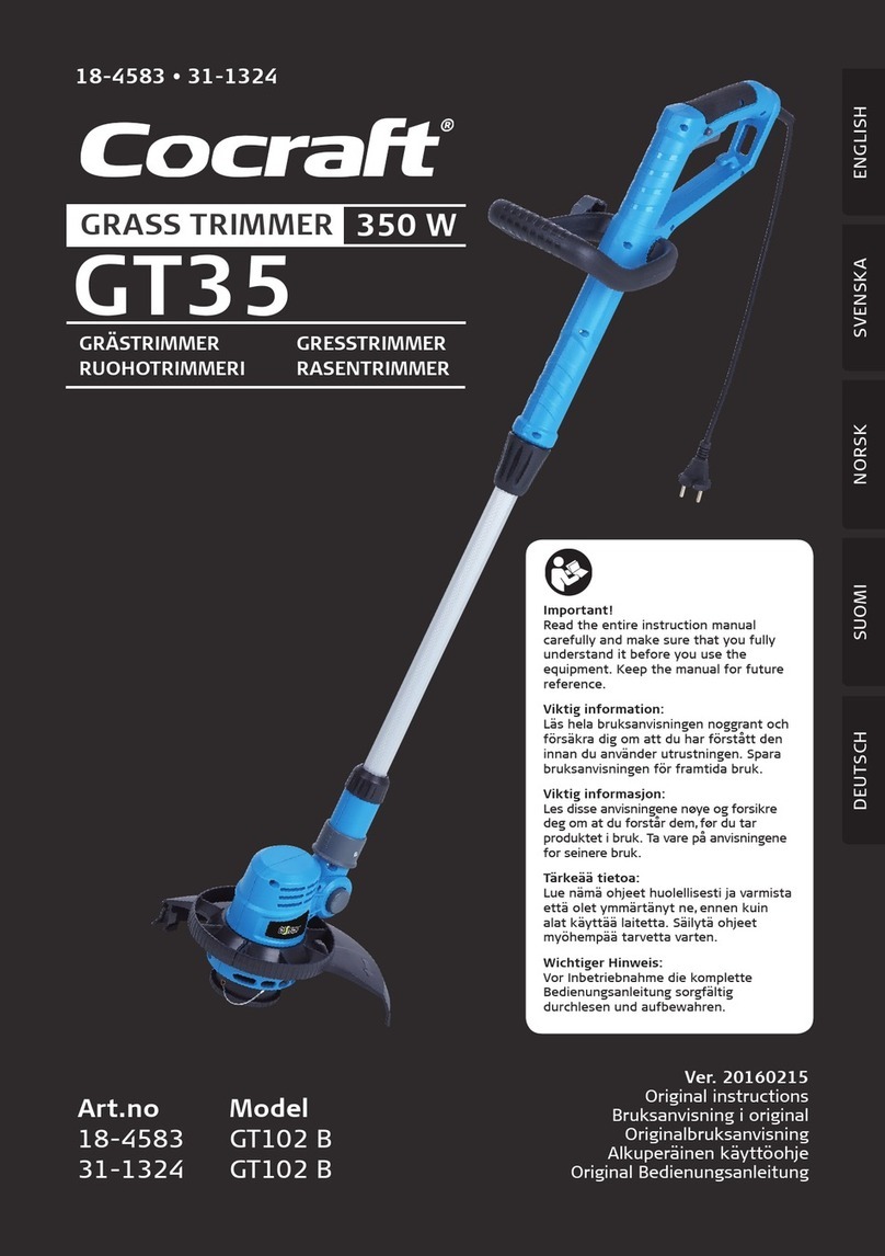 Cocraft GT102 B Original instructions