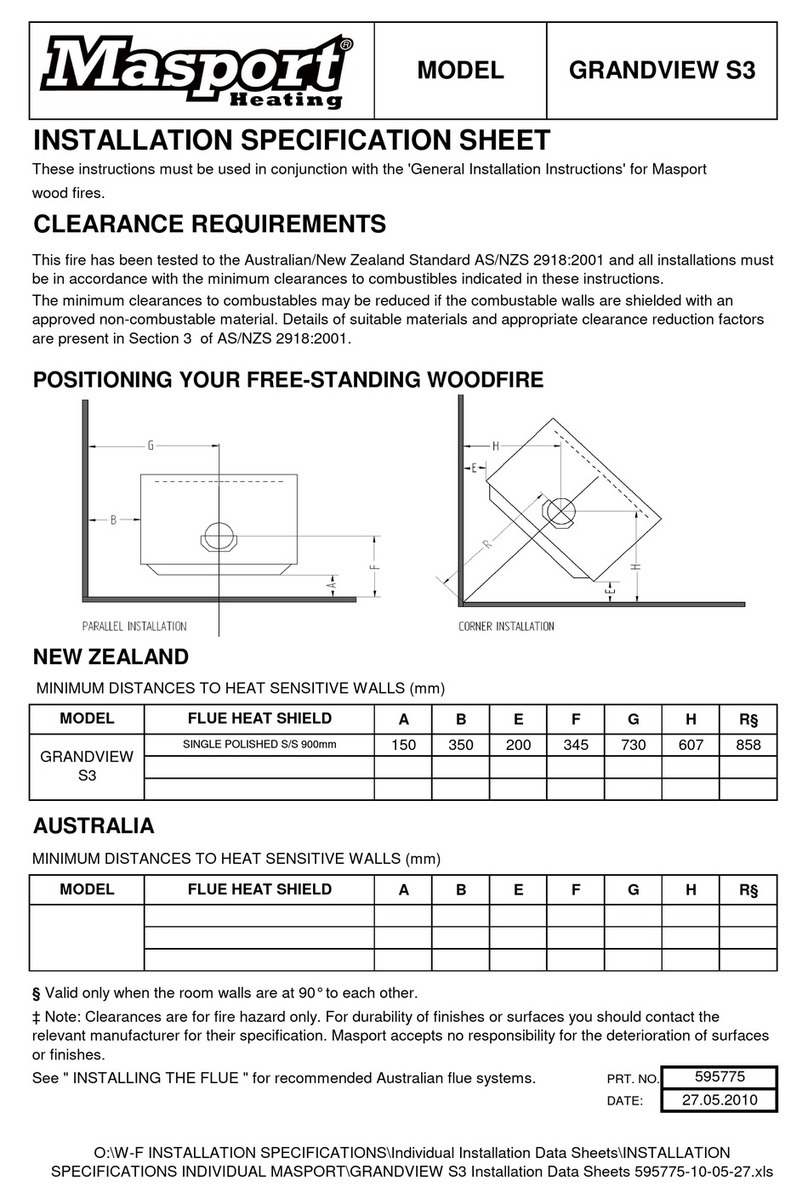 Masport grandciew s3 Assembly instructions