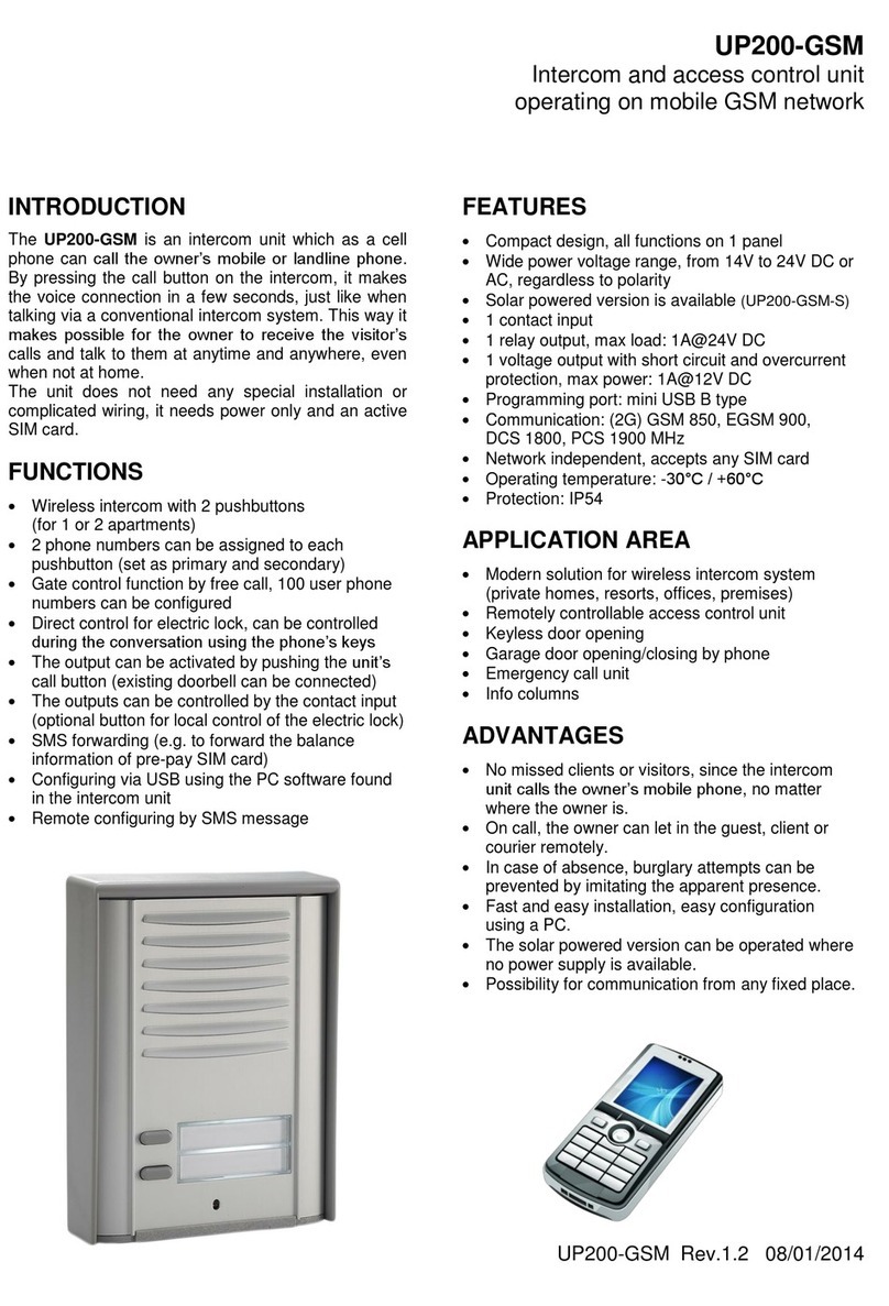 dupol up200-gsm user manual