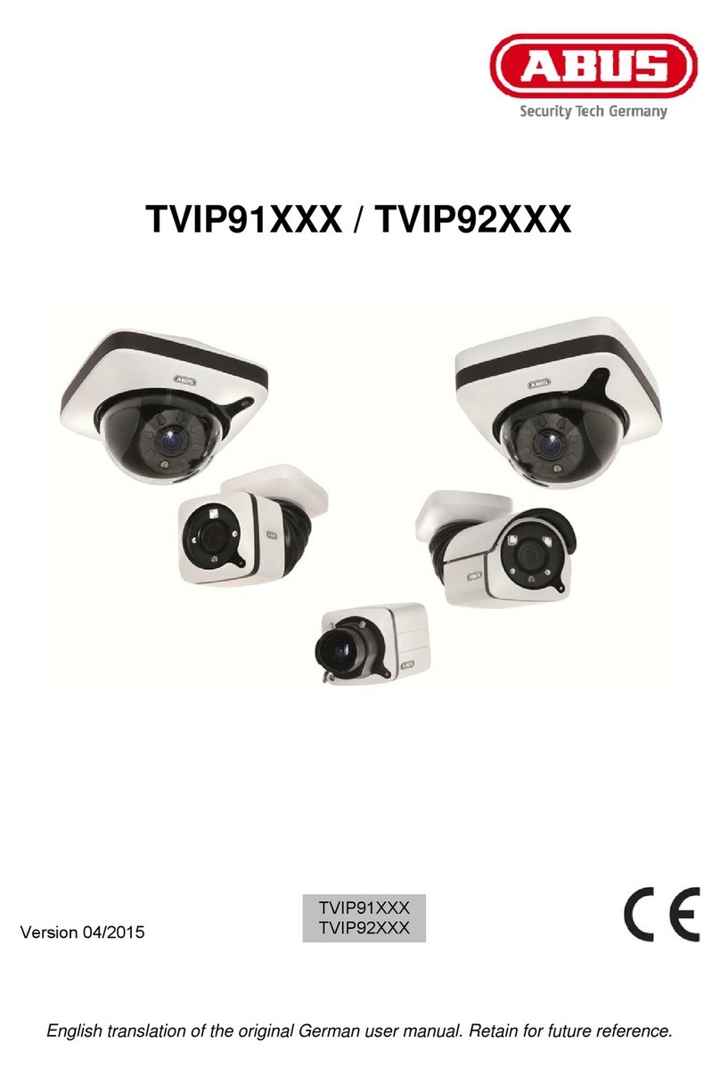 Abus TVIP91 Series User manual Abus TVIP91 Series User manual