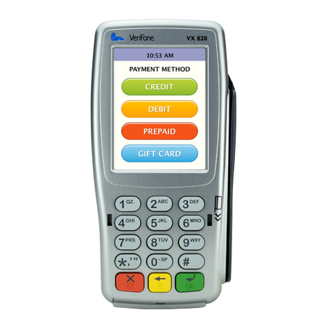 VeriFone HICAPS VX820 user guide