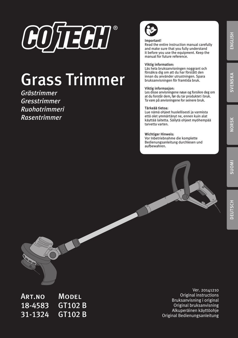 CO/Tech GT102 B User manual