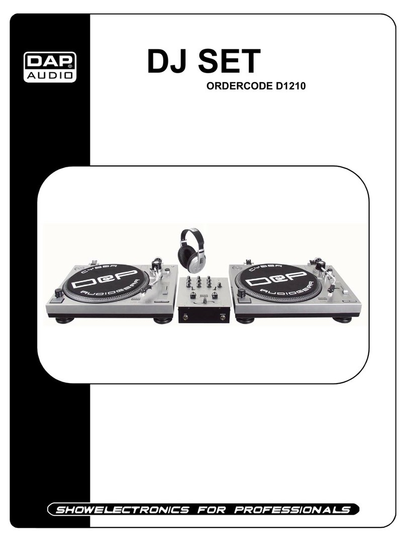 DAPAudio T-5000 manual
