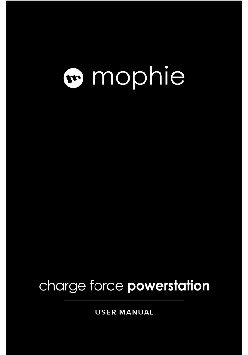 Mophie charge force powerstation user manual