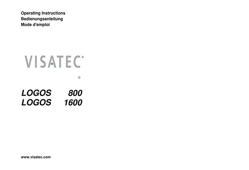 Visatec LOGOS 800 operating instructions