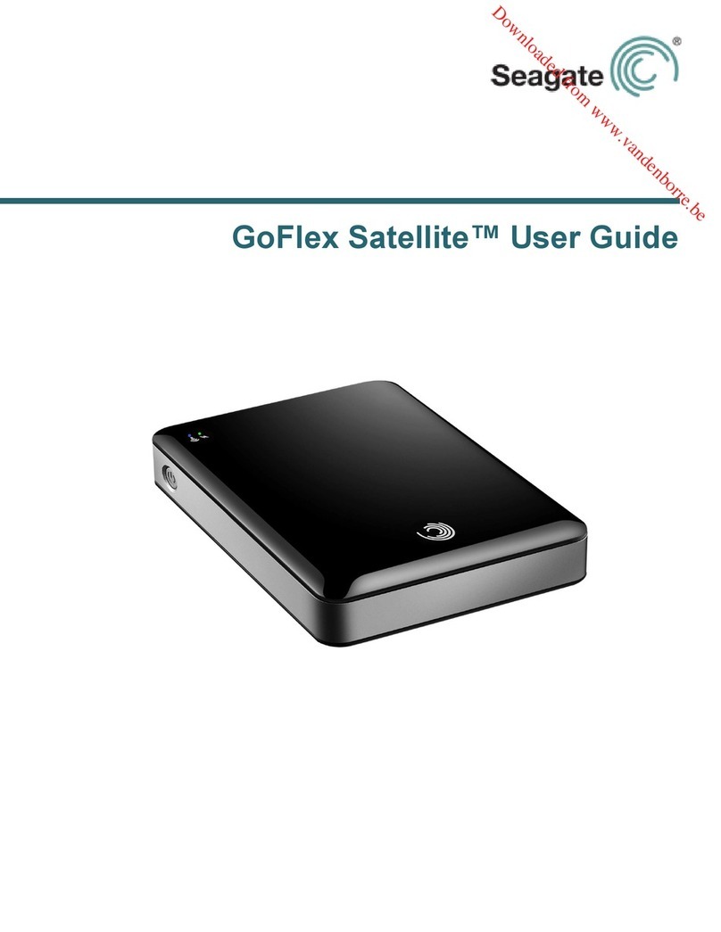 Seagate GoFlex Satellite User manual Seagate GoFlex Satellite User manual
