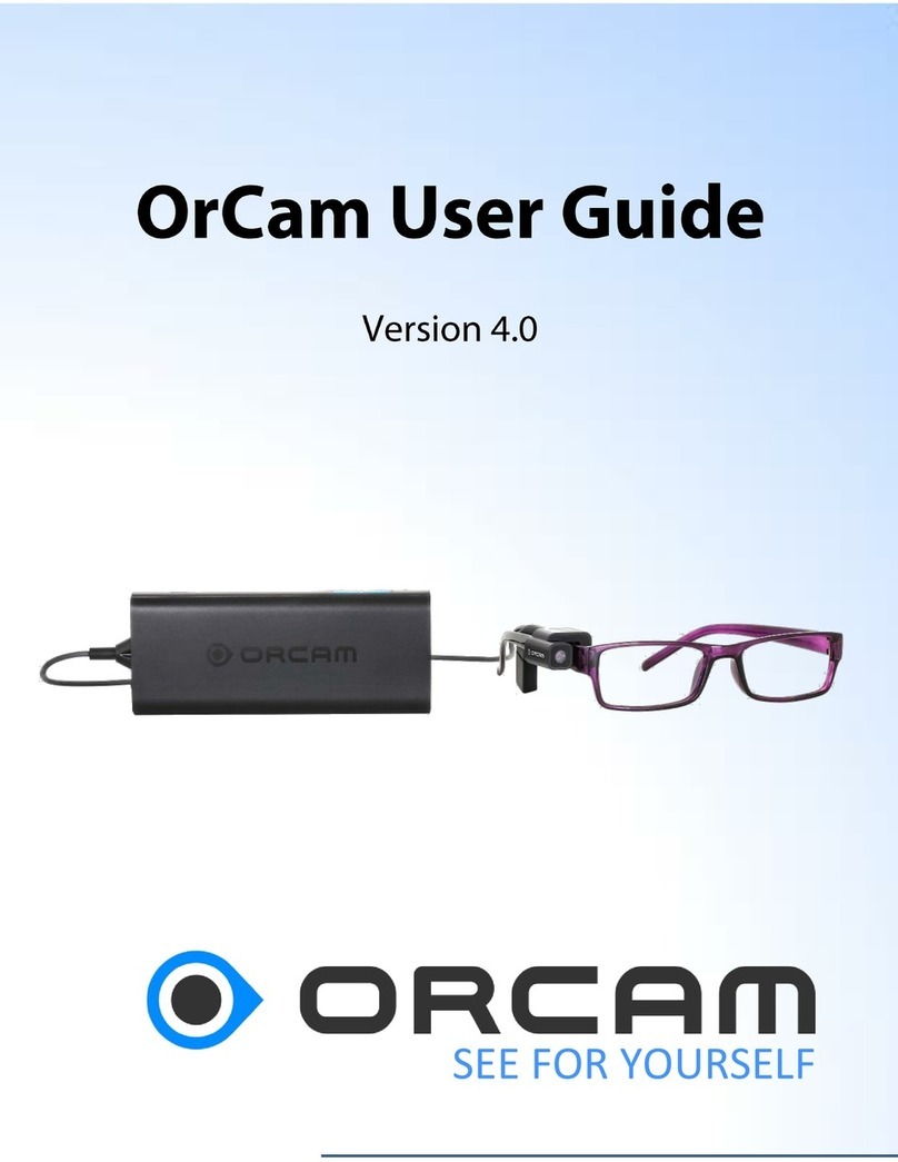 Orcam OrCam User manual