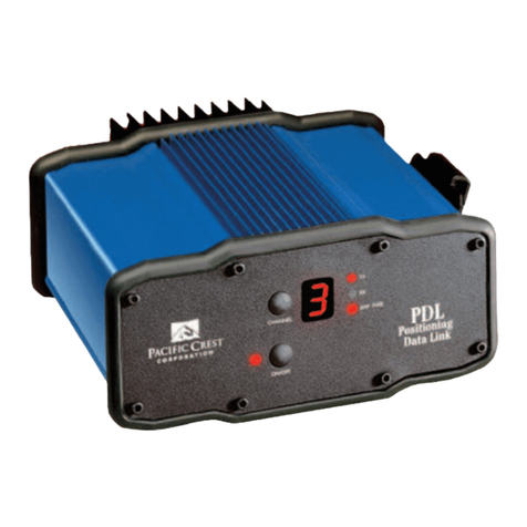 Pacific Crest PDL User manual
