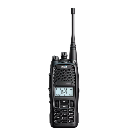Tait TP9400 Series P25 user guide
