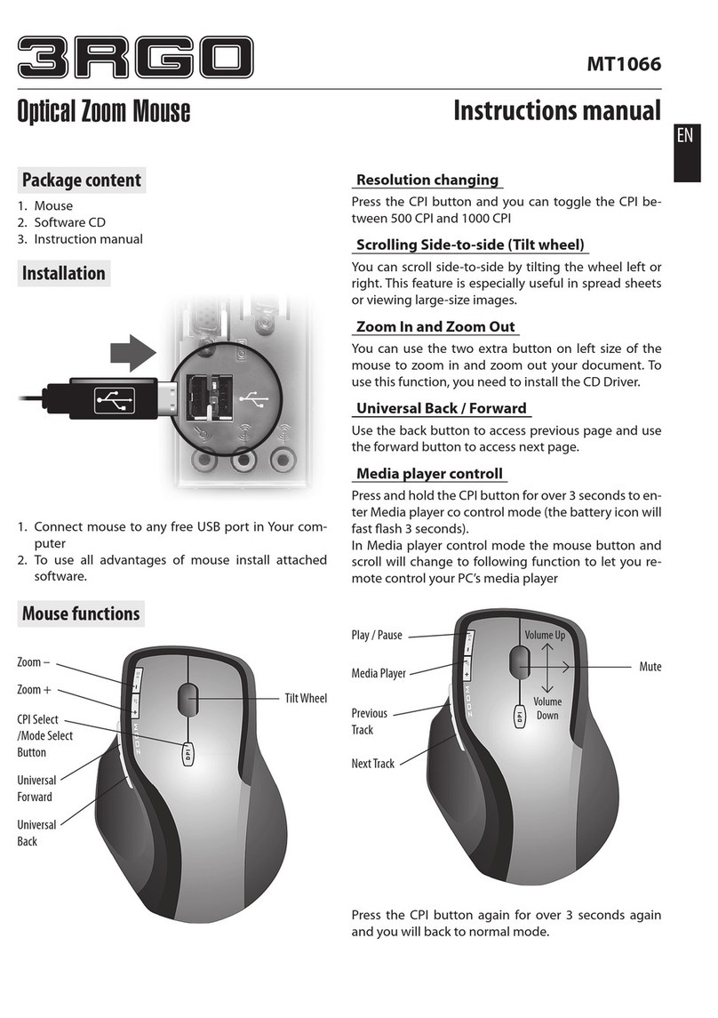 MediaTech MT1066 3RGO User manual