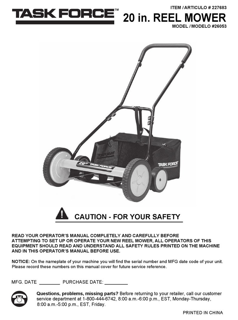 Task Force 26053 Operator's manual