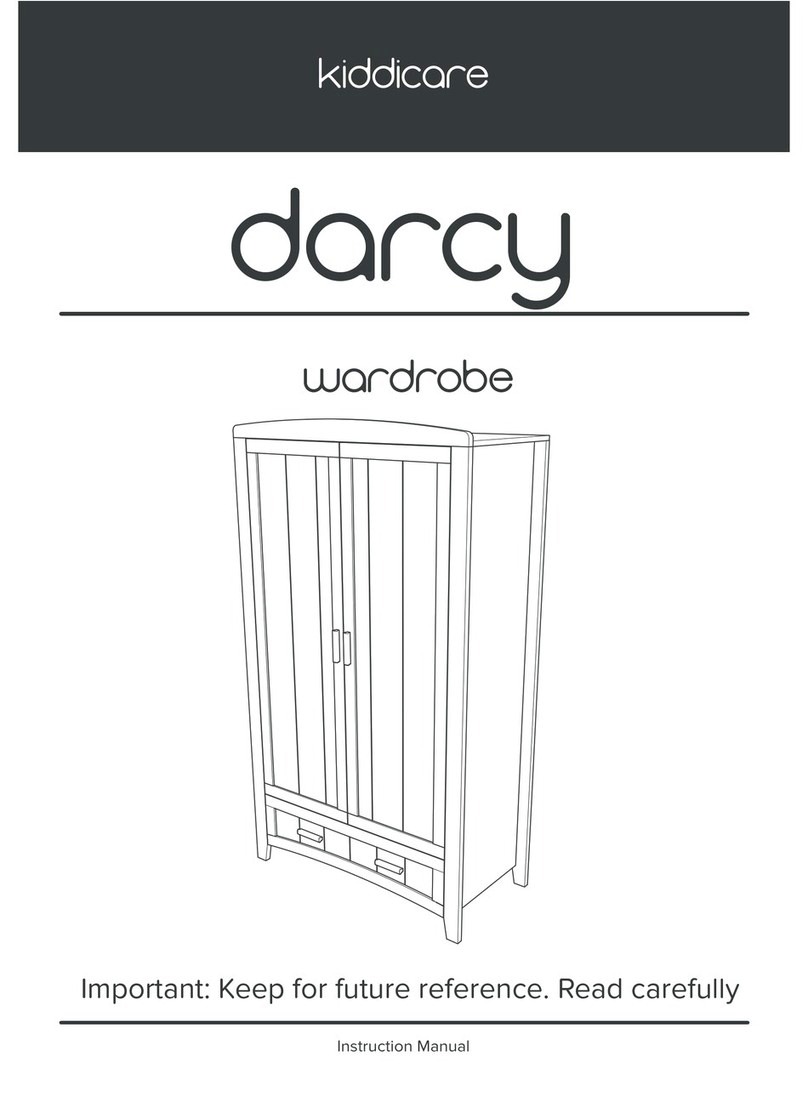 Kiddicare Darcy User manual Kiddicare Darcy User manual