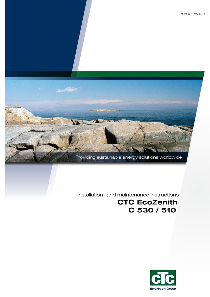 CTC Union EcoZenith C 530 User manual