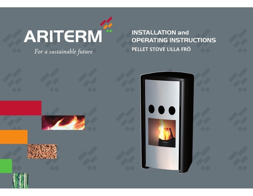 Ariterm LILLA FRO Installation and operating instrictions