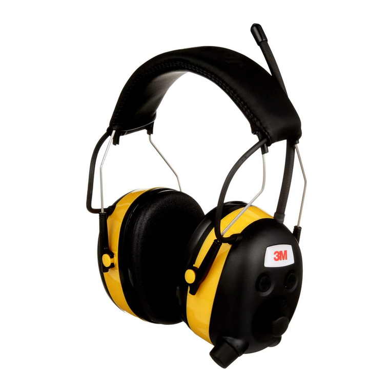 3M WORKTUNES WIRELESS user guide