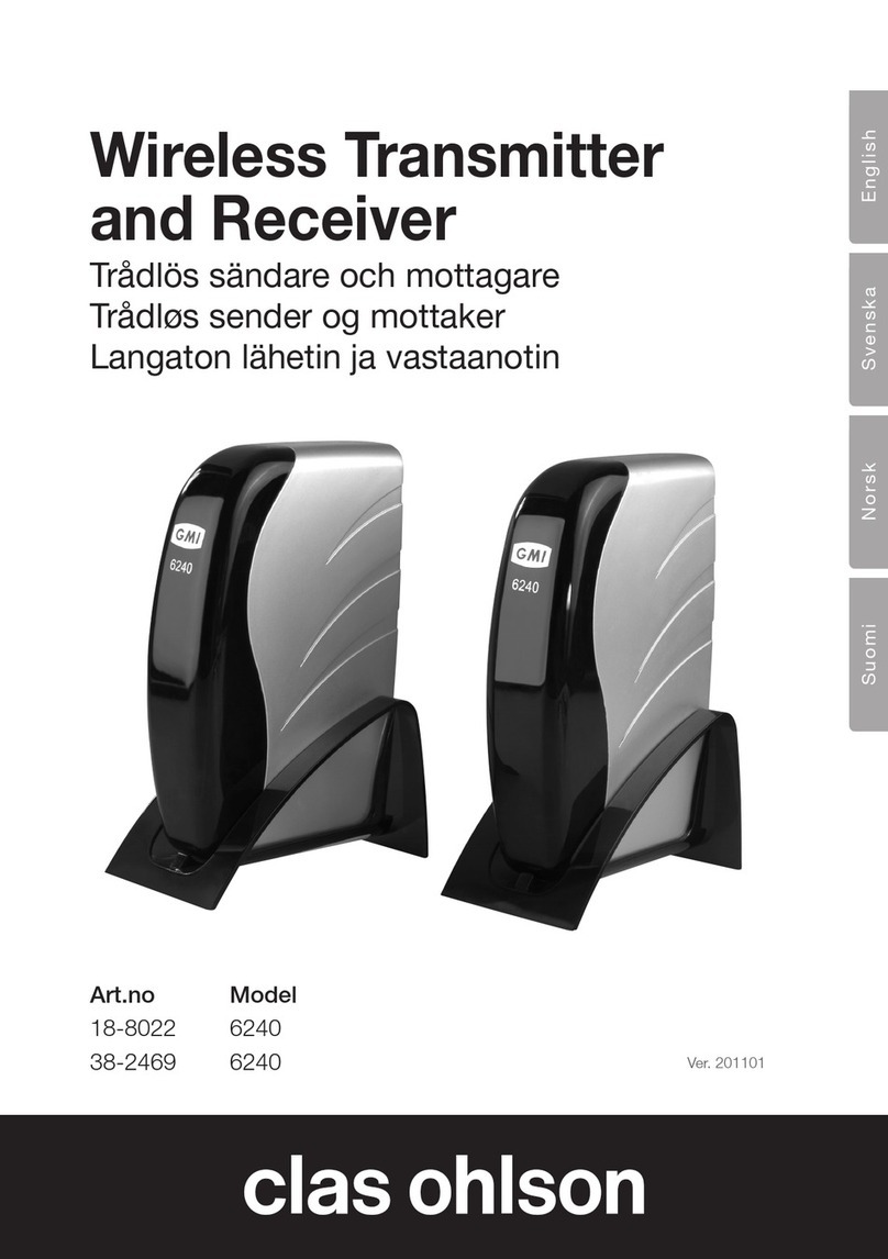 Clas Ohlson 6240 User manual