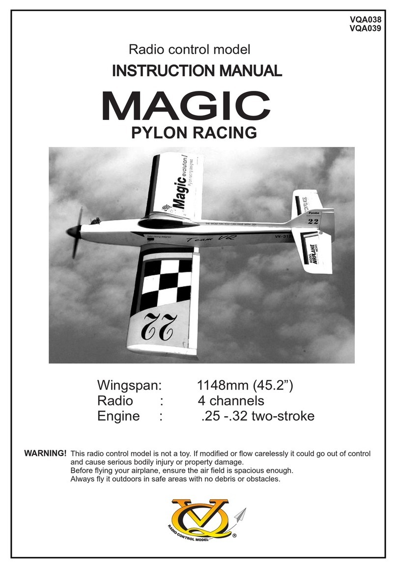 Radio control model VQA038 instruction manual