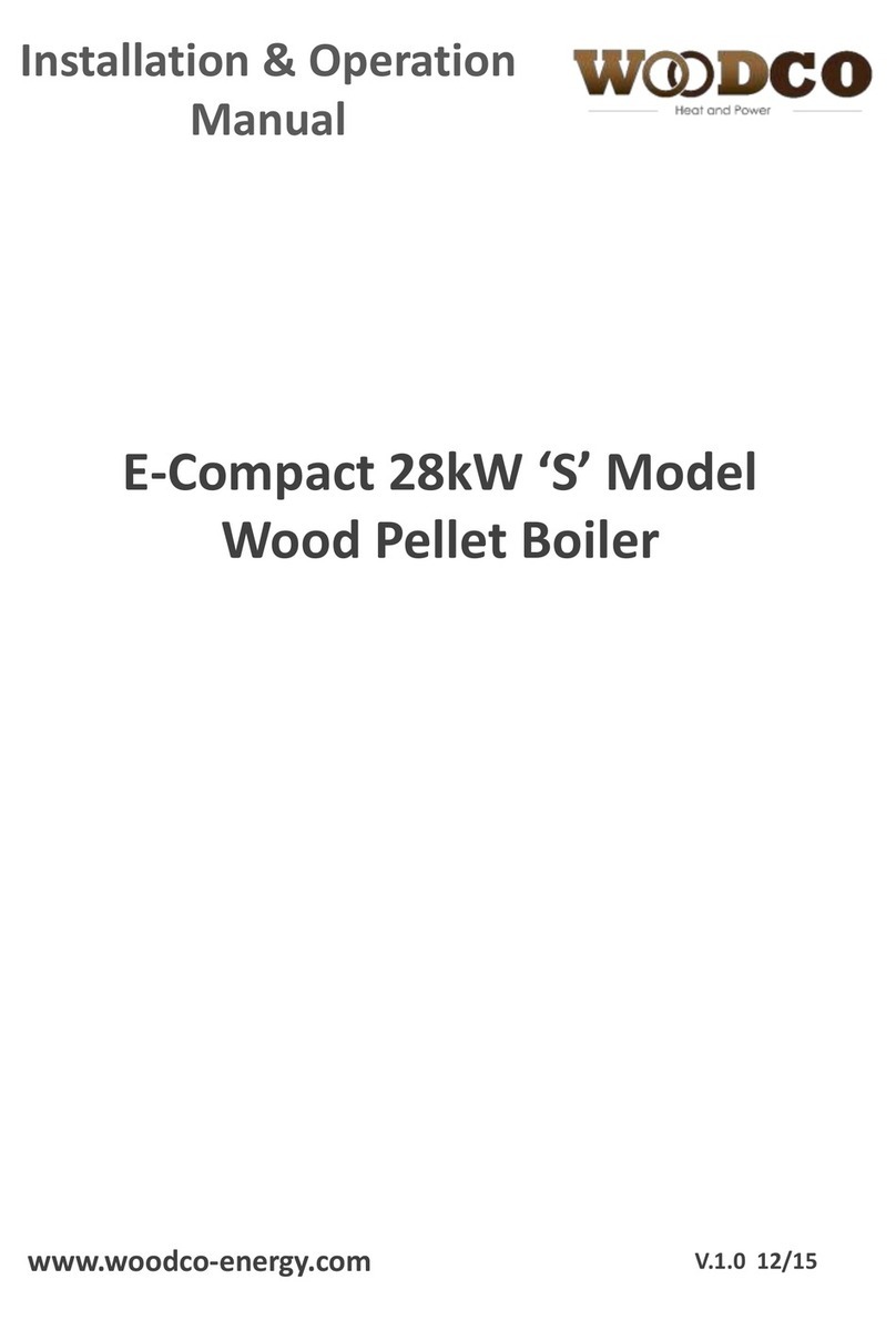 WOODCO E-Compact 28kW S Model Installation & operation manual