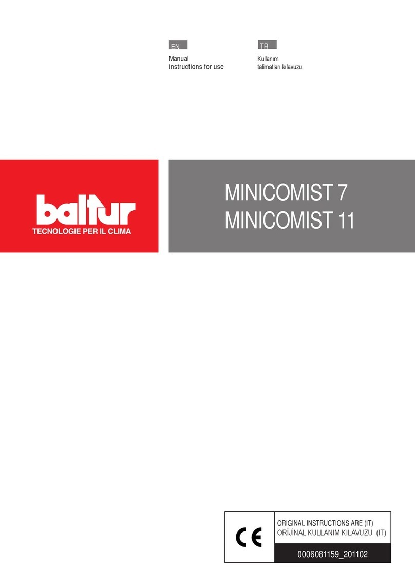 baltur Minicomist 7 manual baltur Minicomist 7 manual