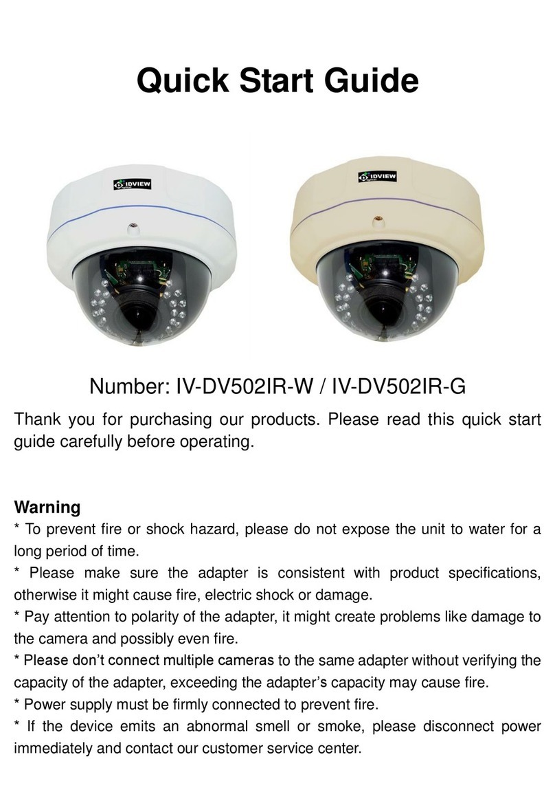 ID View IV-DV502IR-W quick start guide