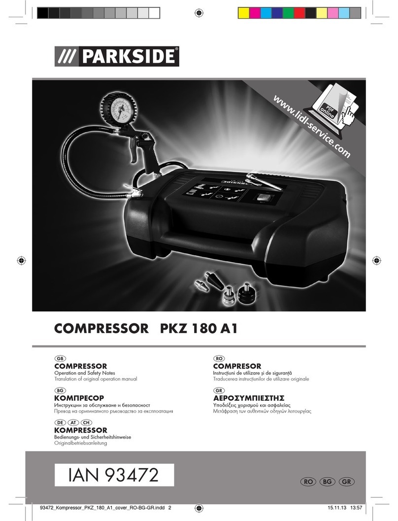 Parkside PKZ 180 A1 Operation and safety notes