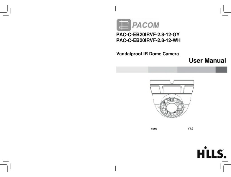 PACOM PAC-C-EB20IRVF-2.8-12-GY User manual