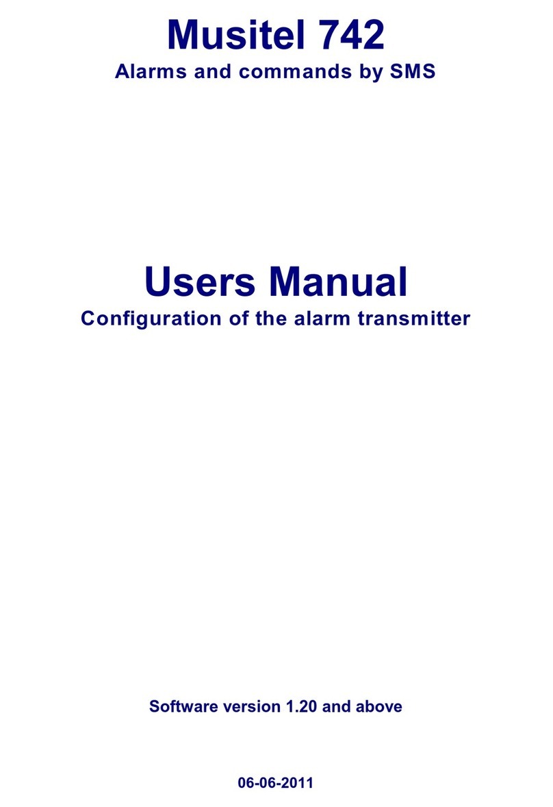 MUSITEL 742 user manual