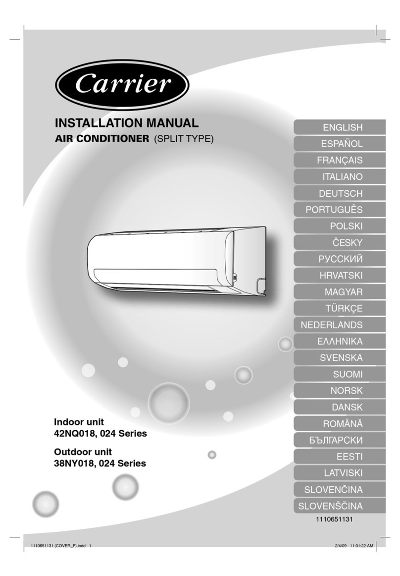Carrier 42NQ024 User manual