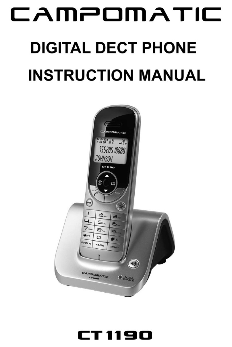 Campomatic CT1190 instruction manual Campomatic CT1190 instruction manual