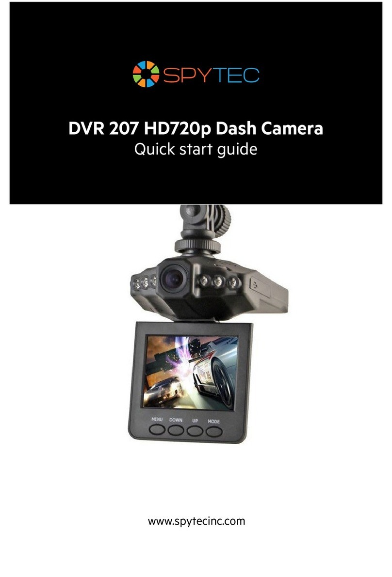 Spy Tec DVR 207 HD720p User manual