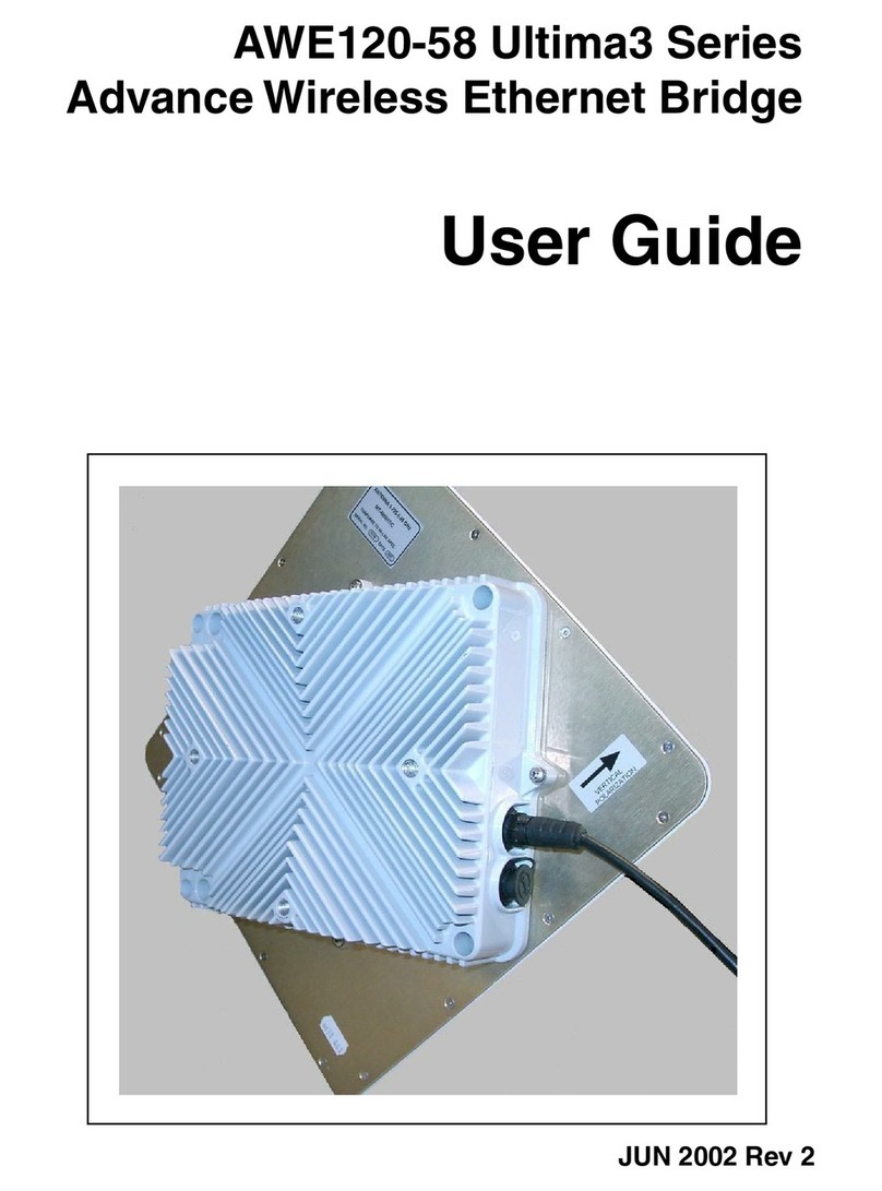 Wi-LAN AWE120-58 Ultima3 Series user guide