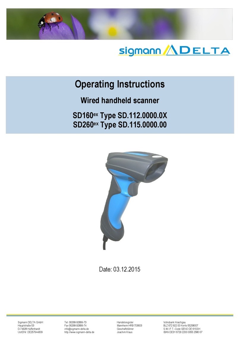 Sigmann DELTA SD160ex User manual