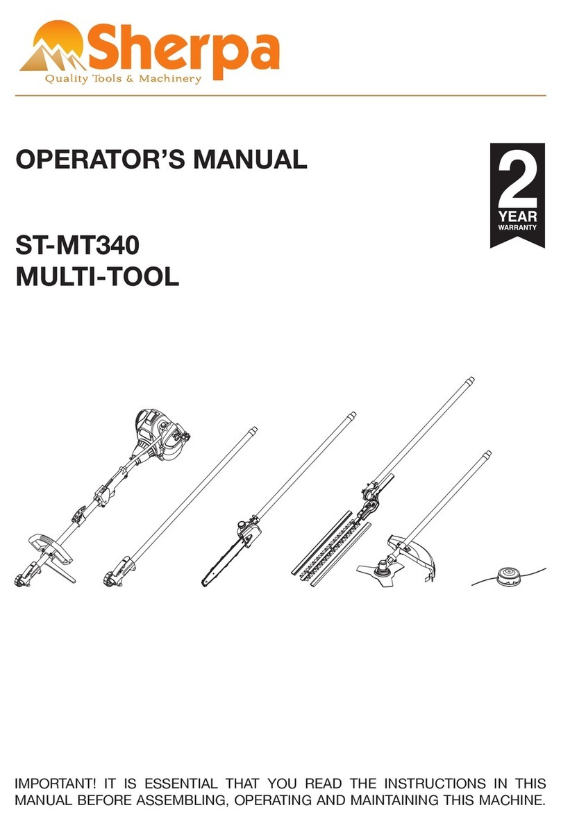 Sherpa ST-MT340 Operator's manual