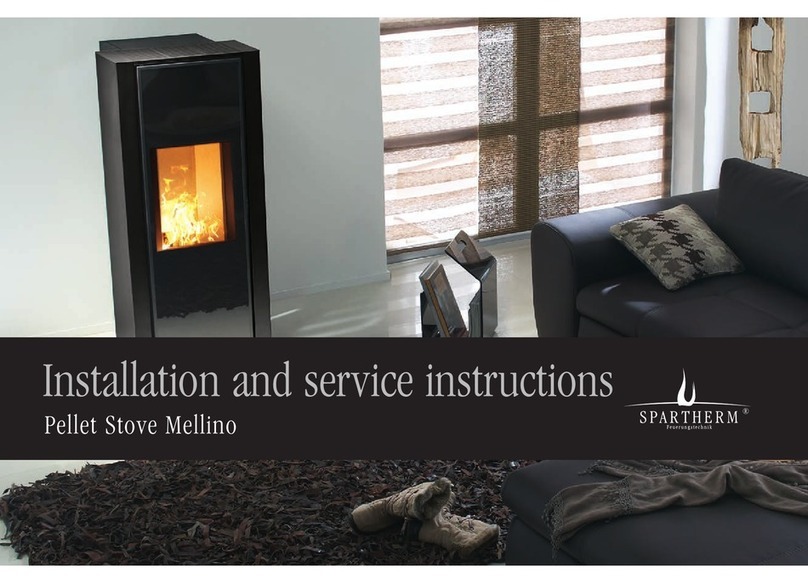 Spartherm Mellino Installation and service instructions