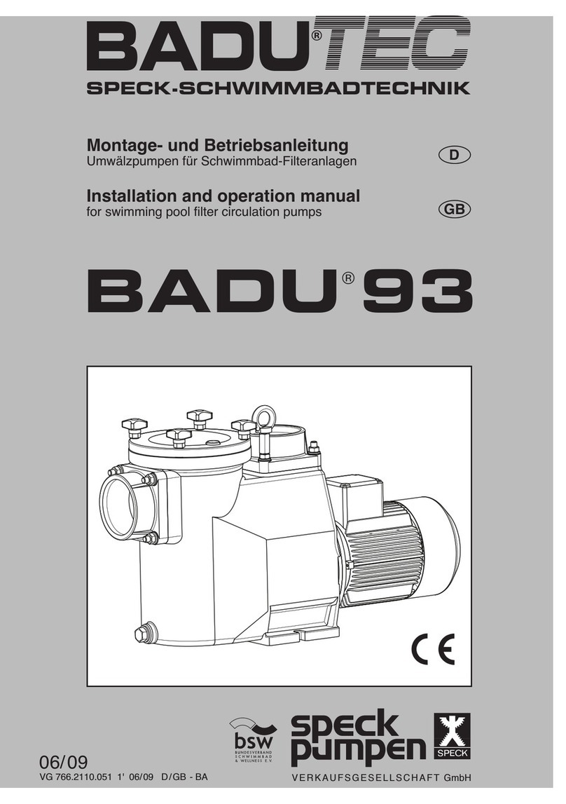 Badu Tec BADU 93/30 H Installation and operation manual