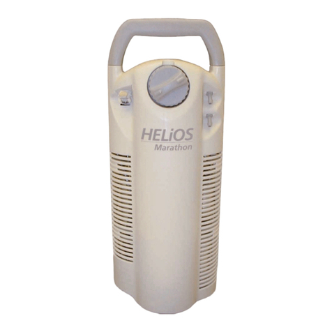 C-Aire HELiOS Marathon H850 Home use guide