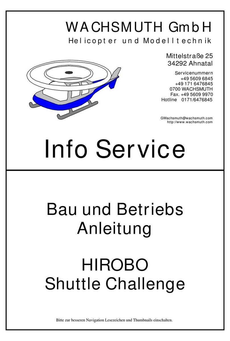 Wachsmuth & Krogmann HIROBO Shuttle Challenge User manual