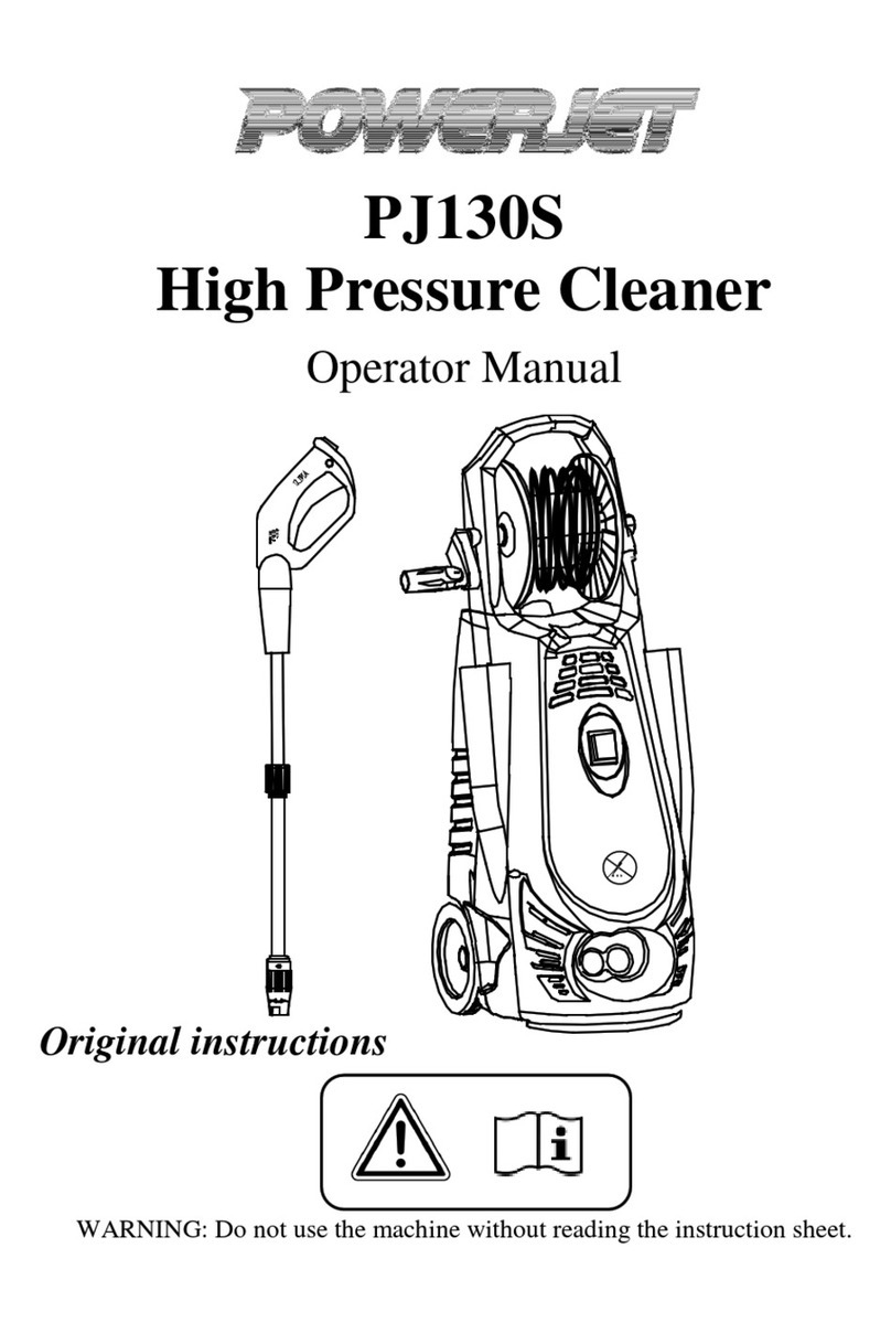 Powerjet PJ130S Operator's manual