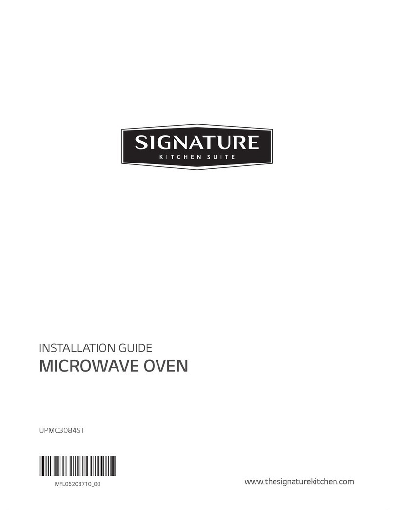 Signature UPMC3084ST installation guide