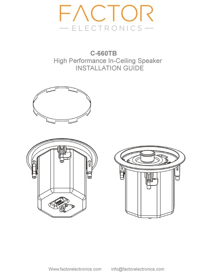 Factor C-660TB installation guide