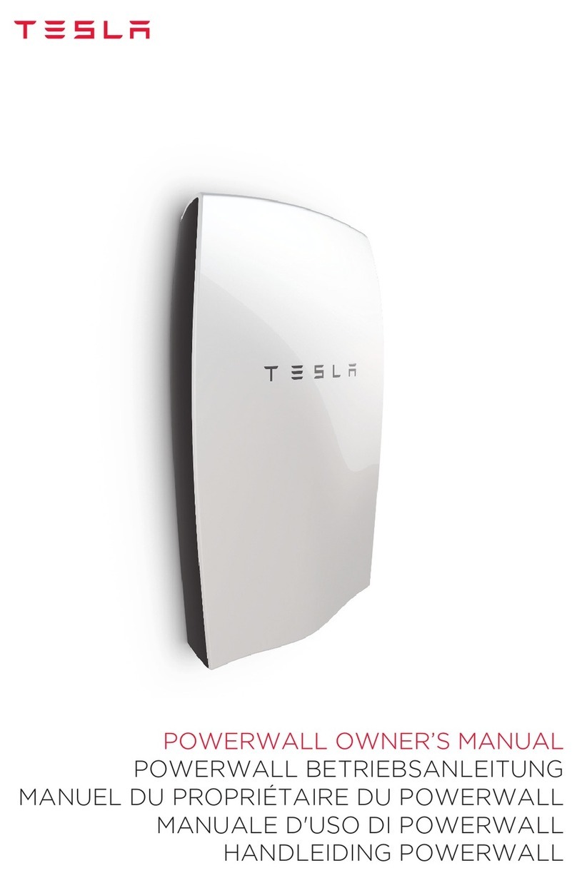 Tesla Powerwall User manual