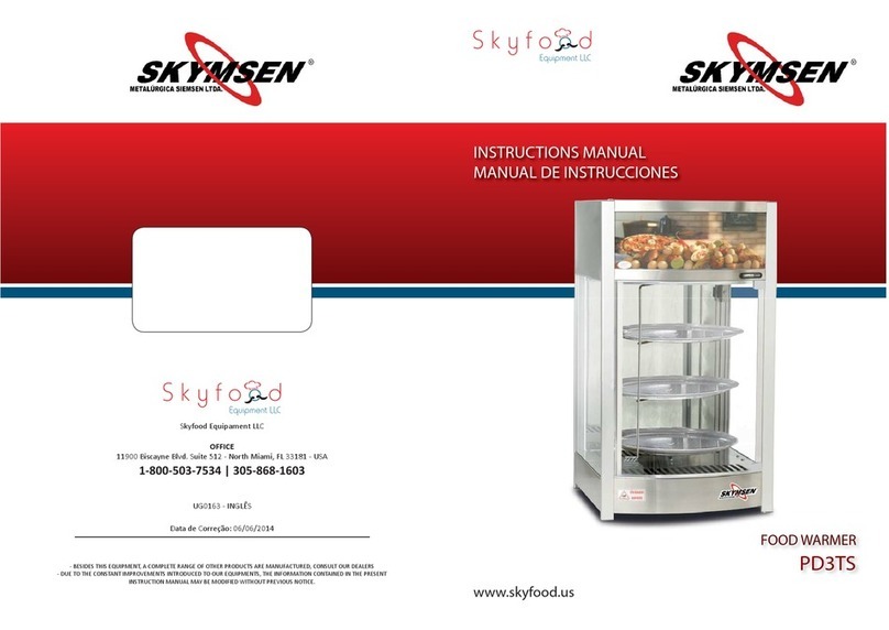 Skymsen PD3TS instruction manual Skymsen PD3TS instruction manual