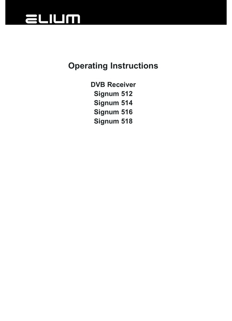 Elium Signum S 512 operating instructions
