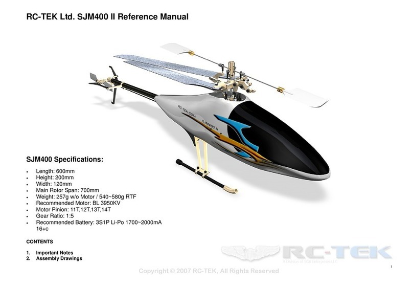 RC-Tek SJM400 II Reference manual