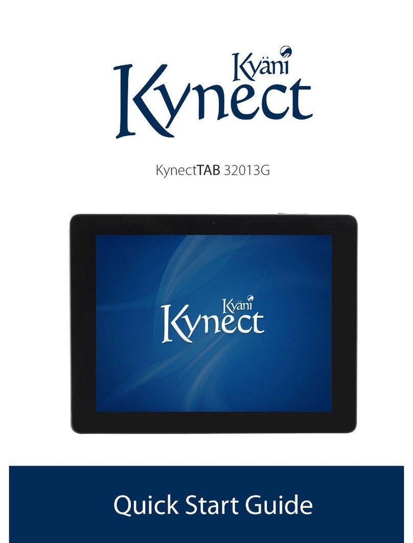 Kynect TAB 32013G User manual