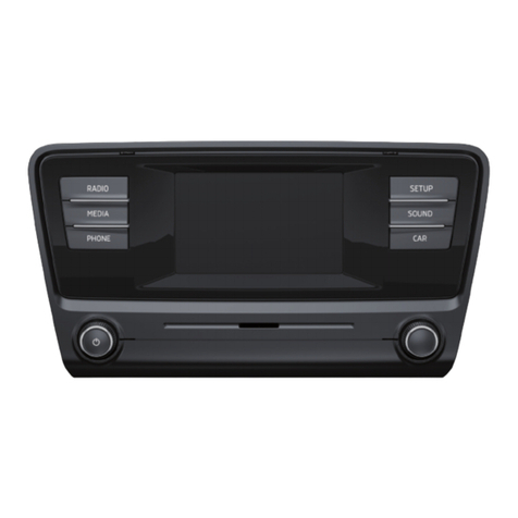 Skoda Infotainment Radio Swing owner's manual