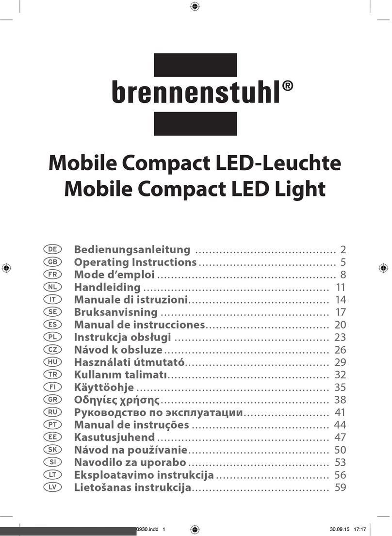brennenstuhl ML SN 4005 IP 54 operating instructions